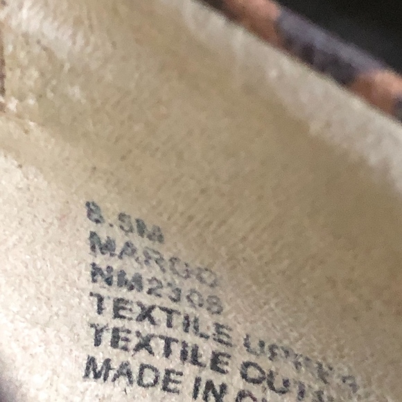 Mia Margo Leopard Print D'Orsay Heels 8.5 - Picture 6 of 8